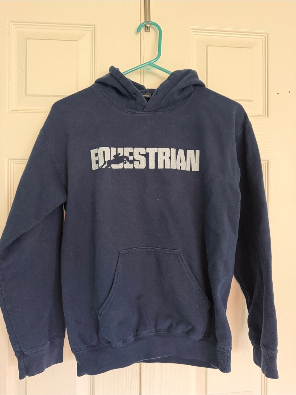Gildan Navy EQUESTRIAN Pullover Hoodie